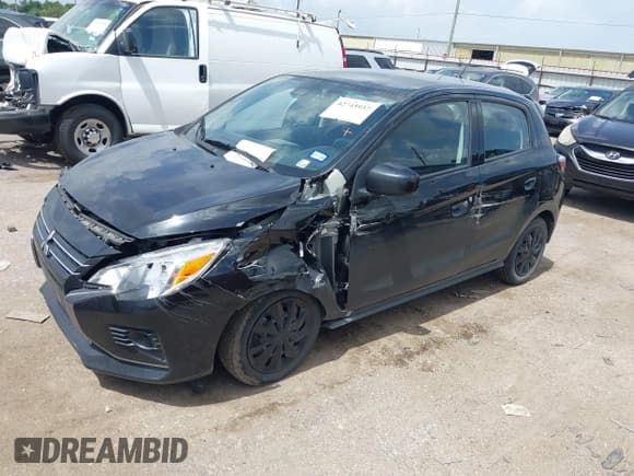 ✅ 2021 Mitsubishi Mirage ES • VIN: ML32AUHJ8MH014216 • Lot: 42745937. Wystawiony na IAAI z przebiegiem 29 964 mil. Bezpłatny archiwum sprzedaży aukcyjnych z USA i szczegółowy raport historii pojazdu na DreamBid. Zdjęcie 2.