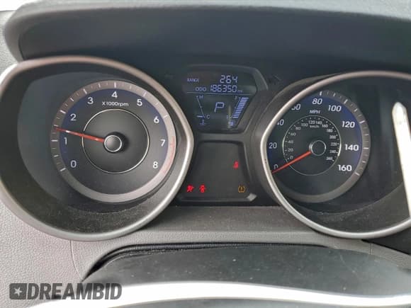 ✅ 2011 Hyundai Elantra GLS • VIN: KMHDH4AE7BU109851 • Lot: 95333095. Listed on Copart with 186,350 mi. Free auction sales archive from the USA and detailed vehicle history report at DreamBid. Image 9.