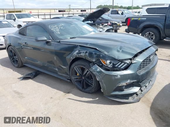 ✅ 2016 Ford Mustang EcoBoost • VIN: 1FA6P8TH0G5289907 • Лот: 42057565. Опубликован ранее на IAAI с пробегом 129 917 миль. Бесплатный доступ к архиву аукционных продаж из США и подробный отчёт об истории автомобиля на DreamBid. Изображение 1.