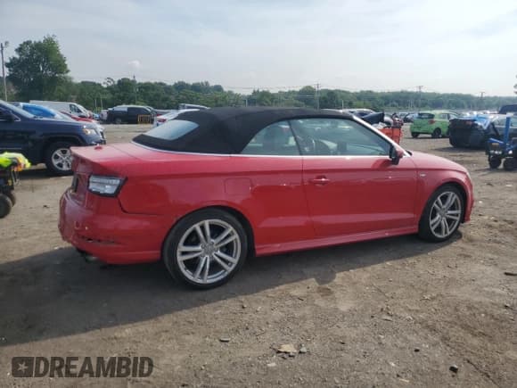 ✅ 2018 Audi A3 Cabriolet Premium Plus • VIN: WAUY8LFF2J1080256 • Lot: 62131625. Wystawiony na Copart z przebiegiem 47 739 mil. Bezpłatny archiwum sprzedaży aukcyjnych z USA i szczegółowy raport historii pojazdu na DreamBid. Zdjęcie 3.