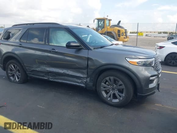 ✅ 2022 Ford Explorer XLT • VIN: 1FMSK7DH2NGC46747 • Lot: 42379774. Listed on IAAI with 34,626 mi. Free auction sales archive from the USA and detailed vehicle history report at DreamBid. Image 6.