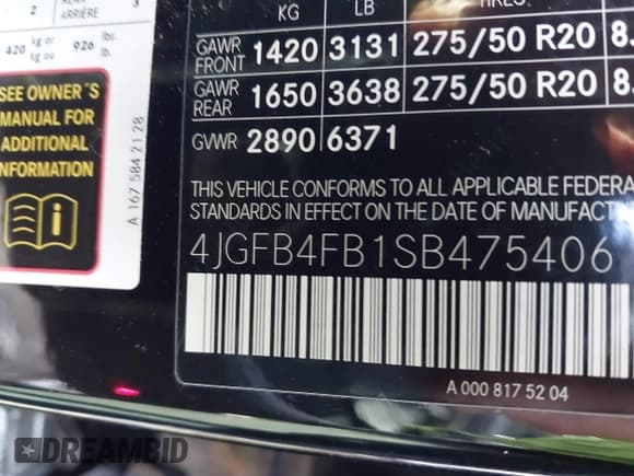 ✅ 2025 Mercedes-Benz GLE 350 • VIN: 4JGFB4FB1SB475406 • Lot: 43640429. Wystawiony na IAAI z przebiegiem 7 317 mil. Bezpłatny archiwum sprzedaży aukcyjnych z USA i szczegółowy raport historii pojazdu na DreamBid. Zdjęcie 9.