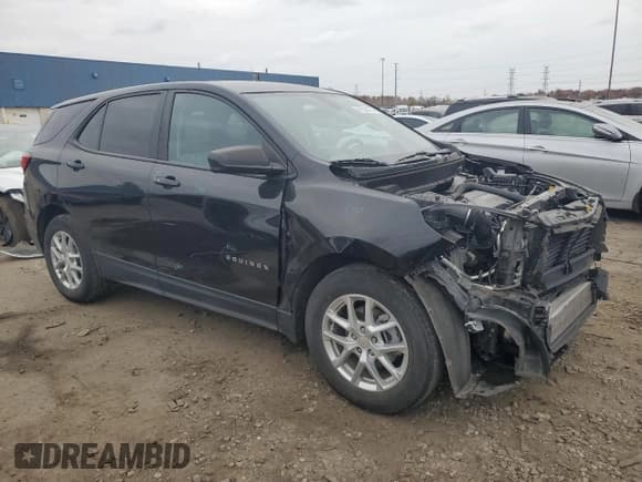 ✅ 2022 Chevrolet Equinox LS • VIN: 2GNAXHEV6N6123925 • Lot: 91394775. Listed on Copart with 69,697 mi. Free auction sales archive from the USA and detailed vehicle history report at DreamBid. Image 4.