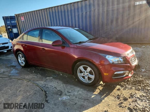 ✅ 2015 Chevrolet Cruze LT • VIN: 1G1PC5SB1F7280988 • Лот: 90224515. Опубликован ранее на Copart с пробегом 98 353 миль. Бесплатный доступ к архиву аукционных продаж из США и подробный отчёт об истории автомобиля на DreamBid. Изображение 4.