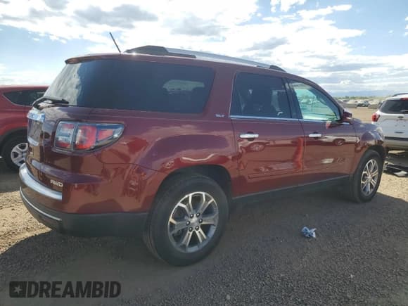 ✅ 2015 GMC Acadia SLT • VIN: 1GKKVRKD1FJ295891 • Lot: 84636195. Listed on Copart with 90,898 mi. Free auction sales archive from the USA and detailed vehicle history report at DreamBid. Image 3.