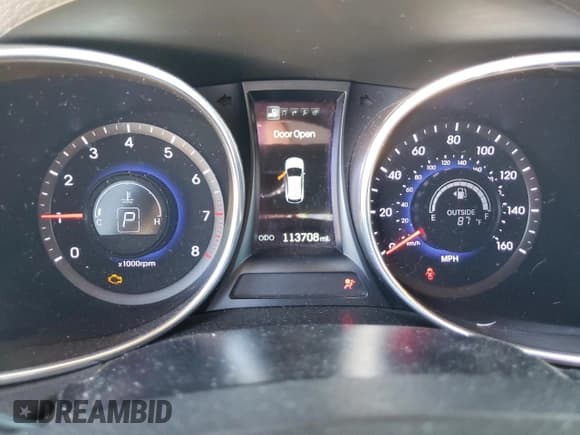 ✅ 2015 Hyundai Santa Fe • VIN: 5XYZW4LA1FG287126 • Лот: 57698603. Опубликован ранее на Copart с пробегом 113 708 миль. Бесплатный доступ к архиву аукционных продаж из США и подробный отчёт об истории автомобиля на DreamBid. Изображение 9.