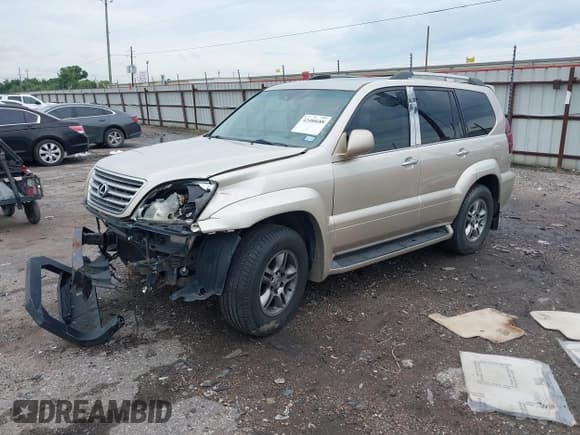 ✅ 2008 Lexus GX 470 • VIN: JTJBT20X180148997 • Lot: 42488688. Listed on IAAI with 157,605 mi. Free auction sales archive from the USA and detailed vehicle history report at DreamBid. Image 2.