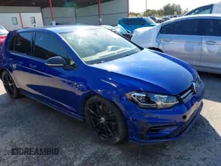 ✅ 2019 Volkswagen Golf R • VIN: WVWVA7AU7KW230017 • Lot: 43426398. Wystawiony na IAAI z przebiegiem 58 276 mil. Bezpłatny archiwum sprzedaży aukcyjnych z USA i szczegółowy raport historii pojazdu na DreamBid. Zdjęcie 1.