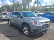 ✅ 2020 Chevrolet Traverse LS • VIN: 1GNERFKW1LJ274958 • Lot: 43314894. Listed on IAAI with 54,063 mi. Free auction sales archive from the USA and detailed vehicle history report at DreamBid. Image 1.