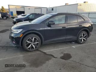 ✅ 2023 Volkswagen ID.4 Pro S • VIN: 1V2GNPE85PC000672 • Лот: 89543705. Опубликован ранее на Copart с пробегом 62 803 миль. Бесплатный доступ к архиву аукционных продаж из США и подробный отчёт об истории автомобиля на DreamBid. Изображение 1.