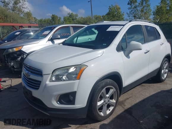 2015 Chevrolet Trax LTZ с VIN 3GNCJNSB7FL203542, выставлен на аукционе IAAI как лот 43224923 с пробегом 144 446 миль миль и . История ставок и продаж доступна на DreamBid. Изображение 2.