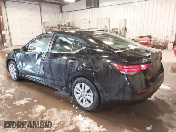 ✅ 2024 Nissan Sentra S • VIN: 3N1AB8BV5RY243332 • Lot: 43829175. Listed on IAAI with 38,971 mi. Free auction sales archive from the USA and detailed vehicle history report at DreamBid. Image 3.