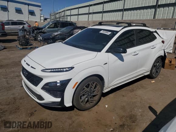✅ 2023 Hyundai Kona N Line • VIN: KM8K33A34PU010149 • Лот: 70830864. Опубликован ранее на Copart с пробегом 11 824 миль. Бесплатный доступ к архиву аукционных продаж из США и подробный отчёт об истории автомобиля на DreamBid. Изображение 1.