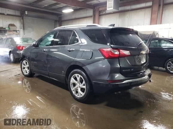 2018 Chevrolet Equinox Premier с VIN 3GNAXPEU5JS635771, выставлен на аукционе Copart как лот 48250615 с пробегом Не указан миль и Списание • Salvage title. История ставок и продаж доступна на DreamBid. Изображение 2.