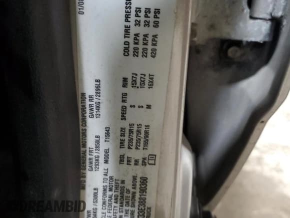 ✅ 2008 Chevrolet Colorado 1LT • VIN: 1GCDT33E388190360 • Лот: 48430554. Опубликован ранее на Copart с пробегом 105 726 миль. Бесплатный доступ к архиву аукционных продаж из США и подробный отчёт об истории автомобиля на DreamBid. Изображение 12.