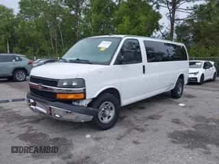 2017 Chevrolet Express Passenger LT с VIN 1GAZGPFG1H1167532, выставлен на аукционе IAAI как лот 41410767 с пробегом 87 490 миль миль и . История ставок и продаж доступна на DreamBid. Изображение 2.