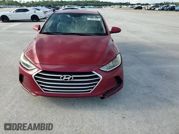 ✅ 2017 Hyundai Elantra SE • VIN: KMHD84LF5HU075276 • Lot: 72097935. Listed on Copart with 117,720 mi. Free auction sales archive from the USA and detailed vehicle history report at DreamBid. Image 14.