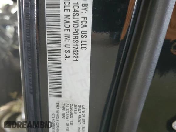 ✅ 2024 Jeep Wagoneer Series III • VIN: 1C4SJVDP0RS176221 • Lot: 80642705. Wystawiony na Copart z przebiegiem Nie podano. Bezpłatny archiwum sprzedaży aukcyjnych z USA i szczegółowy raport historii pojazdu na DreamBid. Zdjęcie 13.