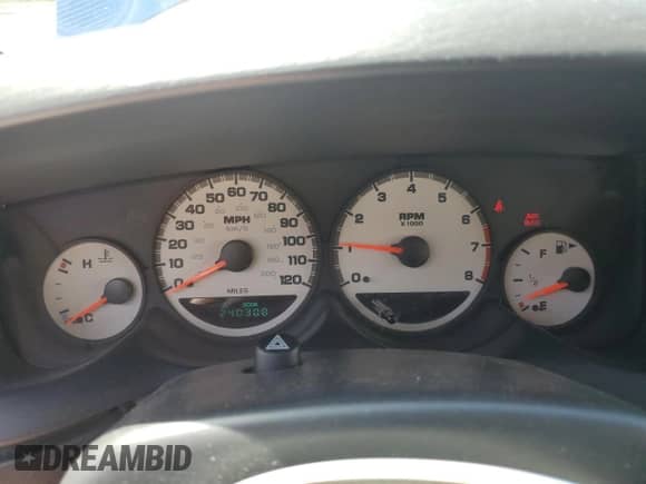 2005 Dodge Neon SXT z VIN 1B3ES56C75D140451, wystawiony jako Copart lot #55106665 z przebiegiem 240 308 mil mil oraz Nie do naprawy • Non repairable. Historia ofert i sprzedaży dostępna na DreamBid. Obrazek 9.