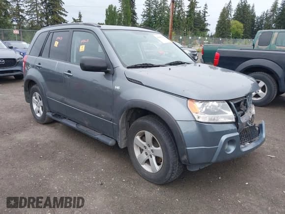 ✅ 2007 Suzuki Grand Vitara XSport • VIN: JS3TD944774203944 • Lot: 42290128. Listed on IAAI with 168,416 mi. Free auction sales archive from the USA and detailed vehicle history report at DreamBid. Image 1.