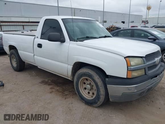2004 Chevrolet Silverado 1500 Work Truck with VIN 1GCEC14XX4Z201304, listed as a IAAI auction lot 41462671 with 131,083 mi miles and . Bid and sale history available at DreamBid. Image 1.