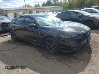 ✅ 2025 Honda Accord Sport-L • VIN: 1HGCY2F74SA071853 • Лот: 43537979. Опубликован ранее на IAAI с пробегом 8 509 миль. Бесплатный доступ к архиву аукционных продаж из США и подробный отчёт об истории автомобиля на DreamBid. Изображение 1.