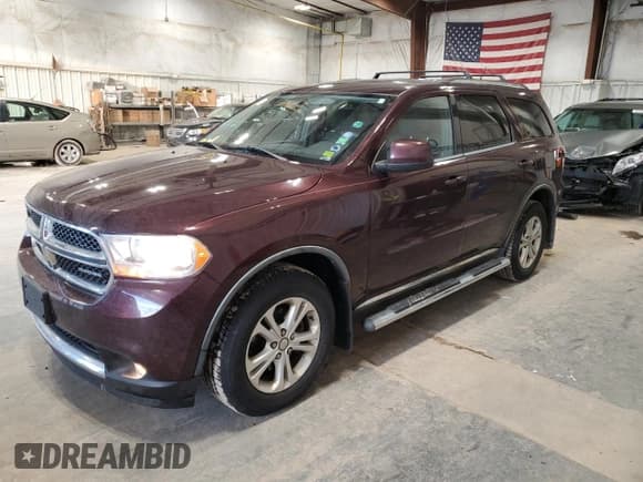 ✅ 2012 Dodge Durango SXT • VIN: 1C4RDJAG2CC153902 • Lot: 93253585. Listed on Copart with 192,180 mi. Free auction sales archive from the USA and detailed vehicle history report at DreamBid. Image 1.