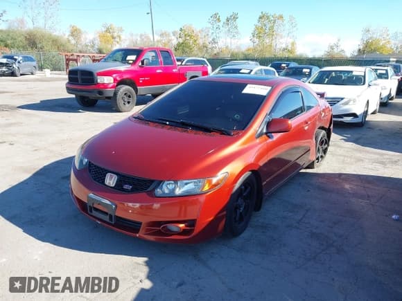 ✅ 2009 Honda Civic Si • VIN: 2HGFG21569H700725 • Lot: 43472160. Listed on IAAI with 191,474 mi. Free auction sales archive from the USA and detailed vehicle history report at DreamBid. Image 2.