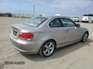 ✅ 2012 BMW 1 Series 128i • VIN: WBAUP9C59CVL91758 • Lot: 53908995. Listed on Copart with 88,760 mi. Free auction sales archive from the USA and detailed vehicle history report at DreamBid. Image 3.