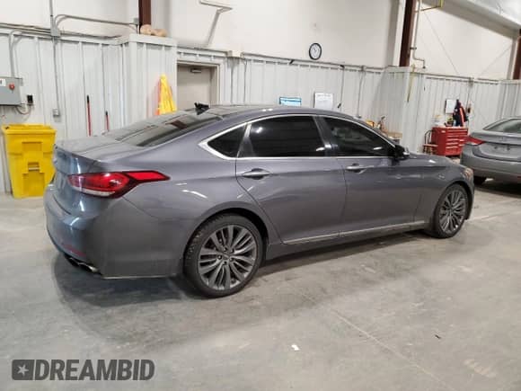 2015 Hyundai Genesis 5.0L z VIN KMHGN4JF1FU070534, wystawiony jako Copart lot #79488734 z przebiegiem 84 148 mil mil oraz Czysty tytuł • Clean title. Historia ofert i sprzedaży dostępna na DreamBid. Obrazek 3.