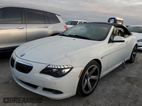 ✅ 2010 BMW 6 Series 650i • VIN: WBAEB5C5XAC225947 • Lot: 75091664. Listed on Copart with Not provided. Free auction sales archive from the USA and detailed vehicle history report at DreamBid. Image 1.