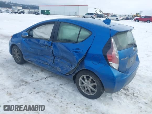 ✅ 2016 Toyota Prius One • VIN: JTDKDTB37G1128696 • Lot: 41594072. Listed on IAAI with 110,434 mi. Free auction sales archive from the USA and detailed vehicle history report at DreamBid. Image 3.