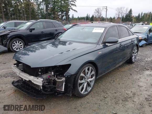 ✅ 2014 Audi A6 Premium Plus • VIN: WAUFGAFC6EN137139 • Lot: 43787853. Listed on IAAI with 124,363 mi. Free auction sales archive from the USA and detailed vehicle history report at DreamBid. Image 2.