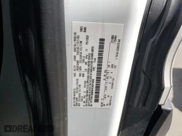 ✅ 2019 Ford Transit • VIN: 1FTYR1ZM5KKA91942 • Lot: 64148395. Wystawiony na Copart z przebiegiem 106 099 mil. Bezpłatny archiwum sprzedaży aukcyjnych z USA i szczegółowy raport historii pojazdu na DreamBid. Zdjęcie 13.