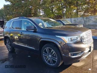 ✅ 2018 GMC Acadia Denali • VIN: 1GKKNXLSXJZ215600 • Lot: 43529674. Listed on IAAI with 127,164 mi. Free auction sales archive from the USA and detailed vehicle history report at DreamBid. Image 1.
