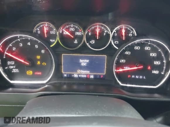 ✅ 2019 Chevrolet Silverado 1500 LT • VIN: 3GCPYDEK7KG138139 • Lot: 43720288. Wystawiony na IAAI z przebiegiem 97 800 mil. Bezpłatny archiwum sprzedaży aukcyjnych z USA i szczegółowy raport historii pojazdu na DreamBid. Zdjęcie 7.