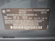 ✅ 2015 BMW 3 Series 328i • VIN: WBA3A5G55FNS85005 • Lot: 41980680. Listed on IAAI with 136,517 mi. Free auction sales archive from the USA and detailed vehicle history report at DreamBid. Image 9.