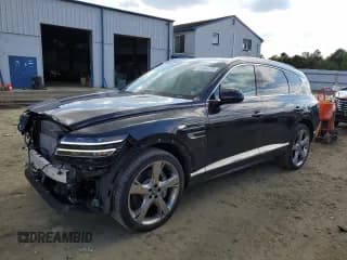 ✅ 2024 Genesis GV80 • VIN: KMUHBDSB9RU157614 • Лот: 81684115. Опубликован ранее на Copart с пробегом 22 045 миль. Бесплатный доступ к архиву аукционных продаж из США и подробный отчёт об истории автомобиля на DreamBid. Изображение 1.