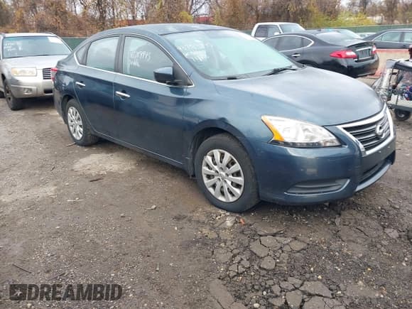 ✅ 2014 Nissan Sentra S • VIN: 3N1AB7AP2EY300108 • Lot: 43788945. Wystawiony na IAAI z przebiegiem 155 749 mil. Bezpłatny archiwum sprzedaży aukcyjnych z USA i szczegółowy raport historii pojazdu na DreamBid. Zdjęcie 1.