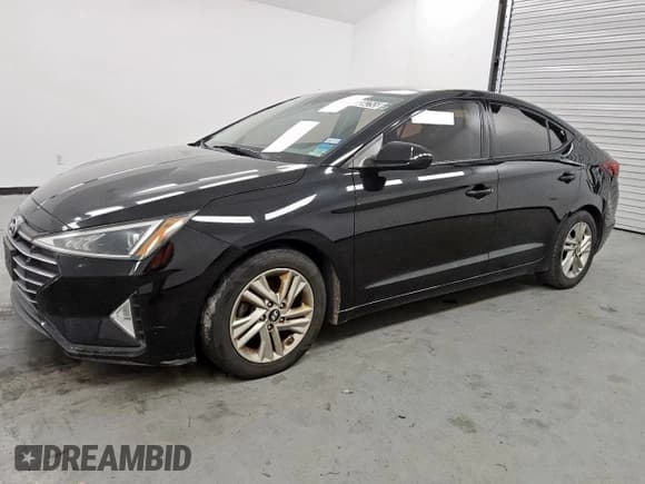 ✅ 2019 Hyundai Elantra SEL • VIN: 5NPD84LF3KH482504 • Lot: 80334255. Listed on Copart with 102,290 mi. Free auction sales archive from the USA and detailed vehicle history report at DreamBid. Image 1.
