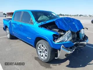 ✅ 2022 Ram 1500 Laramie • VIN: 1C6RREJM8NN479460 • Lot: 42641927. Listed on IAAI with 66,496 mi. Free auction sales archive from the USA and detailed vehicle history report at DreamBid. Image 1.