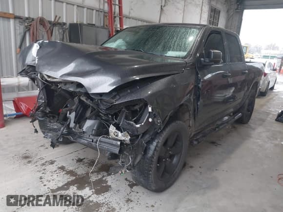 ✅ 2018 Ram 1500 Tradesman • VIN: 1C6RR7KT7JS192172 • Lot: 41540933. Listed on IAAI with 86,829 mi. Free auction sales archive from the USA and detailed vehicle history report at DreamBid. Image 2.