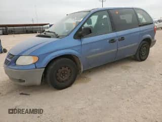 2007 Dodge Caravan SE with VIN 1D4GP25B47B214801, listed as a Copart auction lot 44899585 with 119,522 mi miles and Salvage title. Bid and sale history available at DreamBid. Image 1.