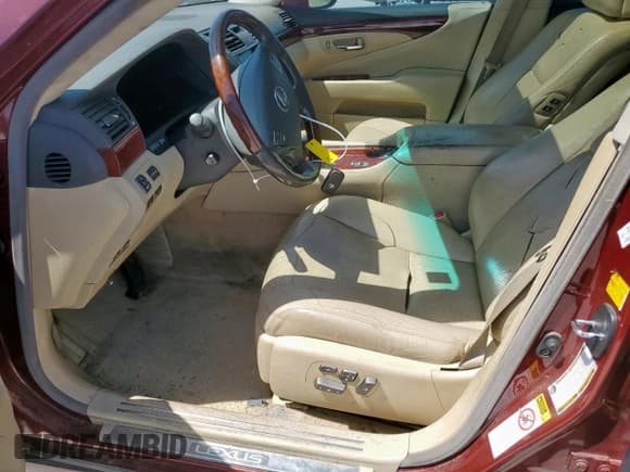 ✅ 2008 Lexus LS 460 • VIN: JTHBL46F685075026 • Lot: 52965165. Listed on Copart with 170,647 mi. Free auction sales archive from the USA and detailed vehicle history report at DreamBid. Image 7.