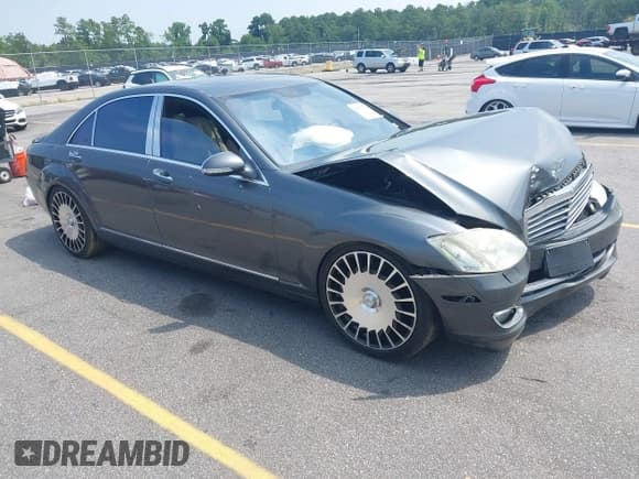 ✅ 2007 Mercedes-Benz S 550 • VIN: WDDNG86X37A124844 • Лот: 42553917. Опубликован ранее на IAAI с пробегом 115 925 миль. Бесплатный доступ к архиву аукционных продаж из США и подробный отчёт об истории автомобиля на DreamBid. Изображение 1.