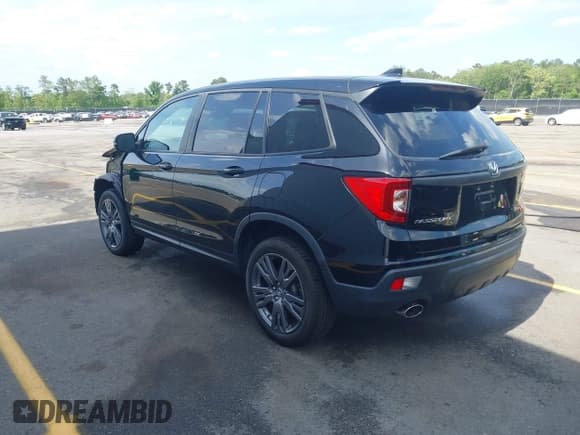 ✅ 2021 Honda Passport EX-L • VIN: 5FNYF8H59MB031013 • Lot: 41998552. Listed on IAAI with 25,618 mi. Free auction sales archive from the USA and detailed vehicle history report at DreamBid. Image 3.