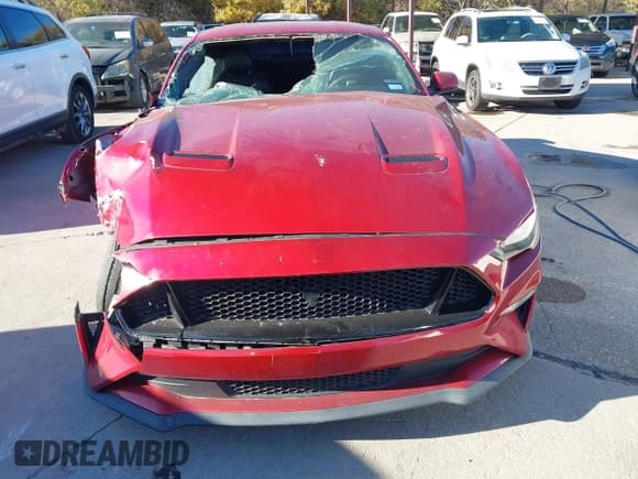 ✅ 2020 Ford Mustang GT Premium • VIN: 1FA6P8CF0L5185555 • Lot: 43915841. Listed on IAAI with Not provided. Free auction sales archive from the USA and detailed vehicle history report at DreamBid. Image 12.
