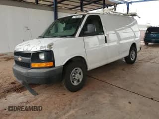 ✅ 2012 Chevrolet Express Cargo • VIN: 1GCWGFCA6C1141473 • Lot: 71057155. Listed on Copart with 149,716 mi. Free auction sales archive from the USA and detailed vehicle history report at DreamBid. Image 1.