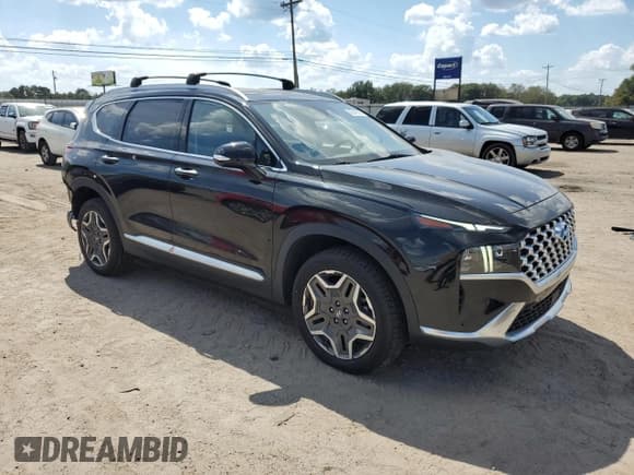 ✅ 2022 Hyundai Santa Fe Limited • VIN: KM8S5DA1XNU028960 • Lot: 82045825. Listed on Copart with 53,213 mi. Free auction sales archive from the USA and detailed vehicle history report at DreamBid. Image 4.