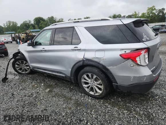 2022 Ford Explorer Limited with VIN 1FMSK7FH4NGA61967, listed as a Copart auction lot 69843335 with 58,928 mi miles and Salvage title. Bid and sale history available at DreamBid. Image 2.